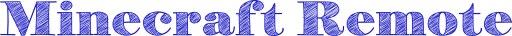 Minecraft Remote Logo